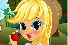 Макияж Эпплджек - Equestria Girls Applejack Makeover